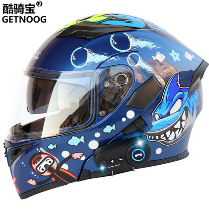 Cool Ride Treasure  Casque Bluetooth Double visière avec FM