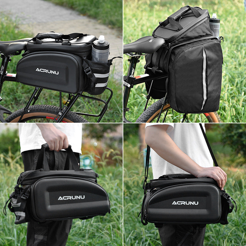 Mochila ACRUNU Bolsa de asiento trasero impermeable de gran capacidad Bolsa trasera de estantería trasera Accesorios Equipamiento