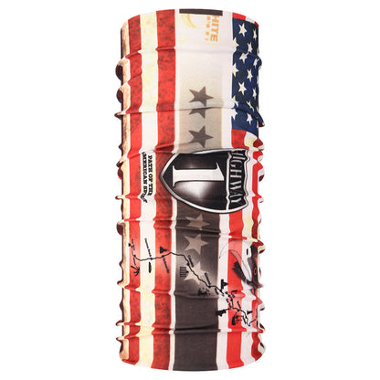 Masque de cyclisme foulard col chaud accessoire de Halloween crâne versatile foulard visage foulard magique