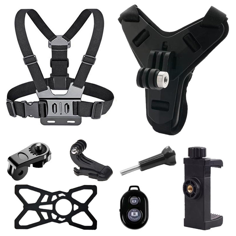 Support pour la poitrine de la caméra d'action GoPro DJI, support pour téléphone mobile