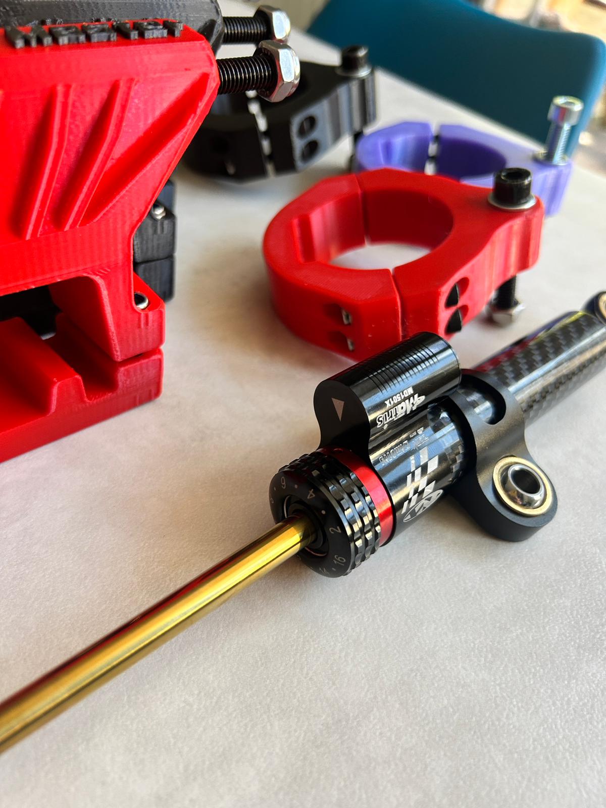 Support amortisseur de direction pour KuKiRin G2 Master par Dam's