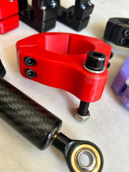 Support amortisseur de direction pour KuKiRin G2 Master par Dam's