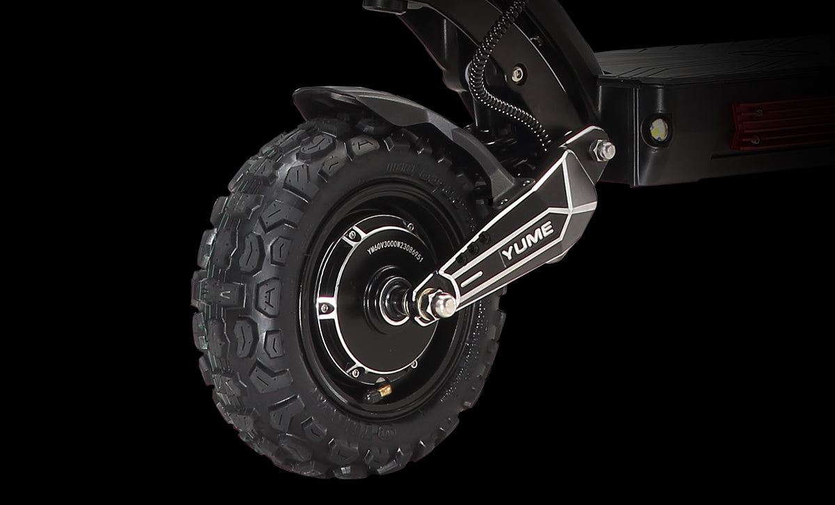 YUME RAPTOR 2*3000W Freins et suspensions hydrauliques Bluetooth