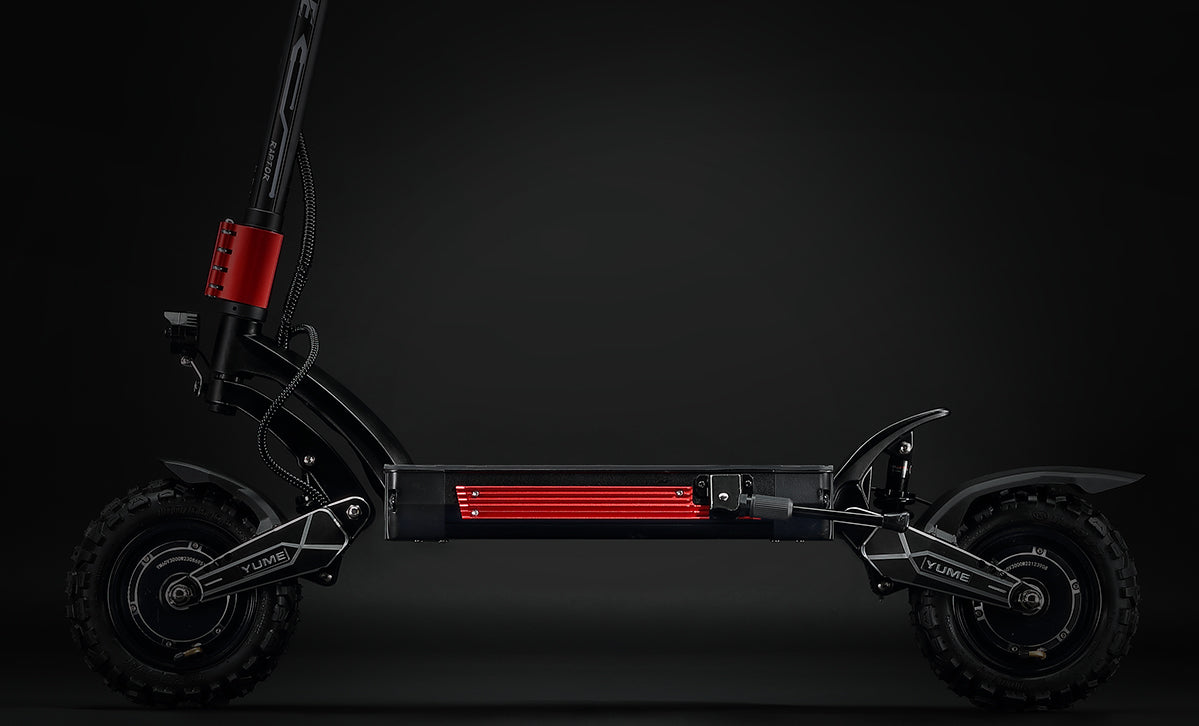 YUME RAPTOR 2*3000W Freins et suspensions hydrauliques Bluetooth