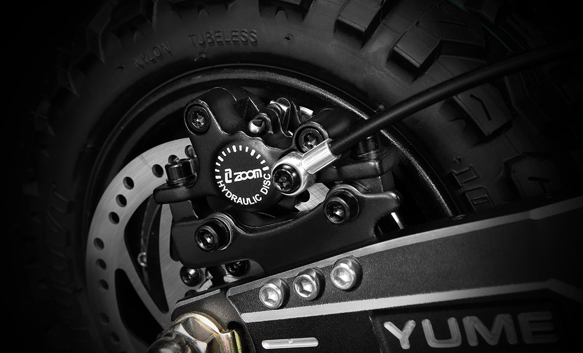 YUME RAPTOR 2*3000W Freins et suspensions hydrauliques Bluetooth