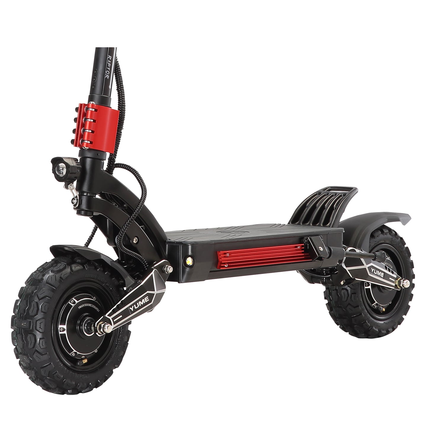 YUME RAPTOR 2*3000W Freins et suspensions hydrauliques Bluetooth