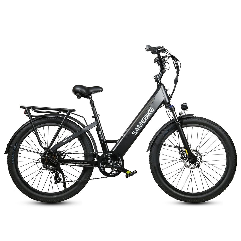 Vélo électrique RS_A01 noir 500W 25km batterie puissante pneu résistant