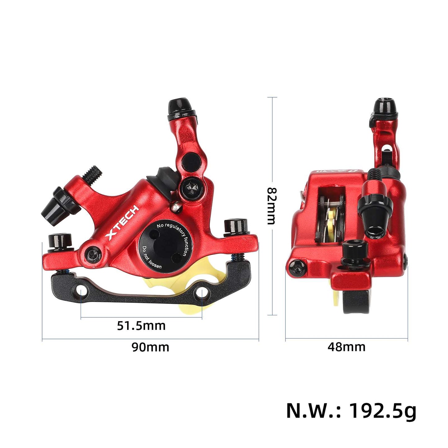 Rouge xtech oil brake pour refitting Xiaomi Pro