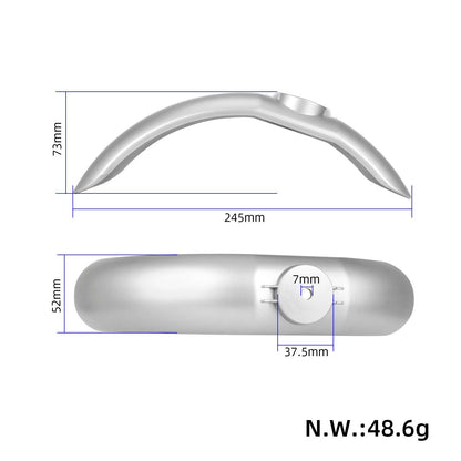 Xiaomi Universal argent garde-boue avant (PRO/M365/1S)