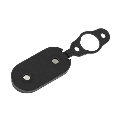 Noir cache magnétique pour port de charge of Xiaomi trottinettes