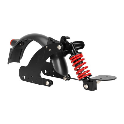 Noir et rouge suspension arrière pour Xiaomi Electric trottinette 4 Pro