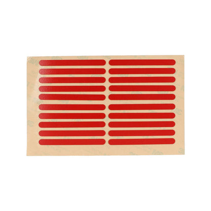 Original fourche avant et back fork rouge réfléchissant sticker pour Xiaomi M365 trottinette decorative shells