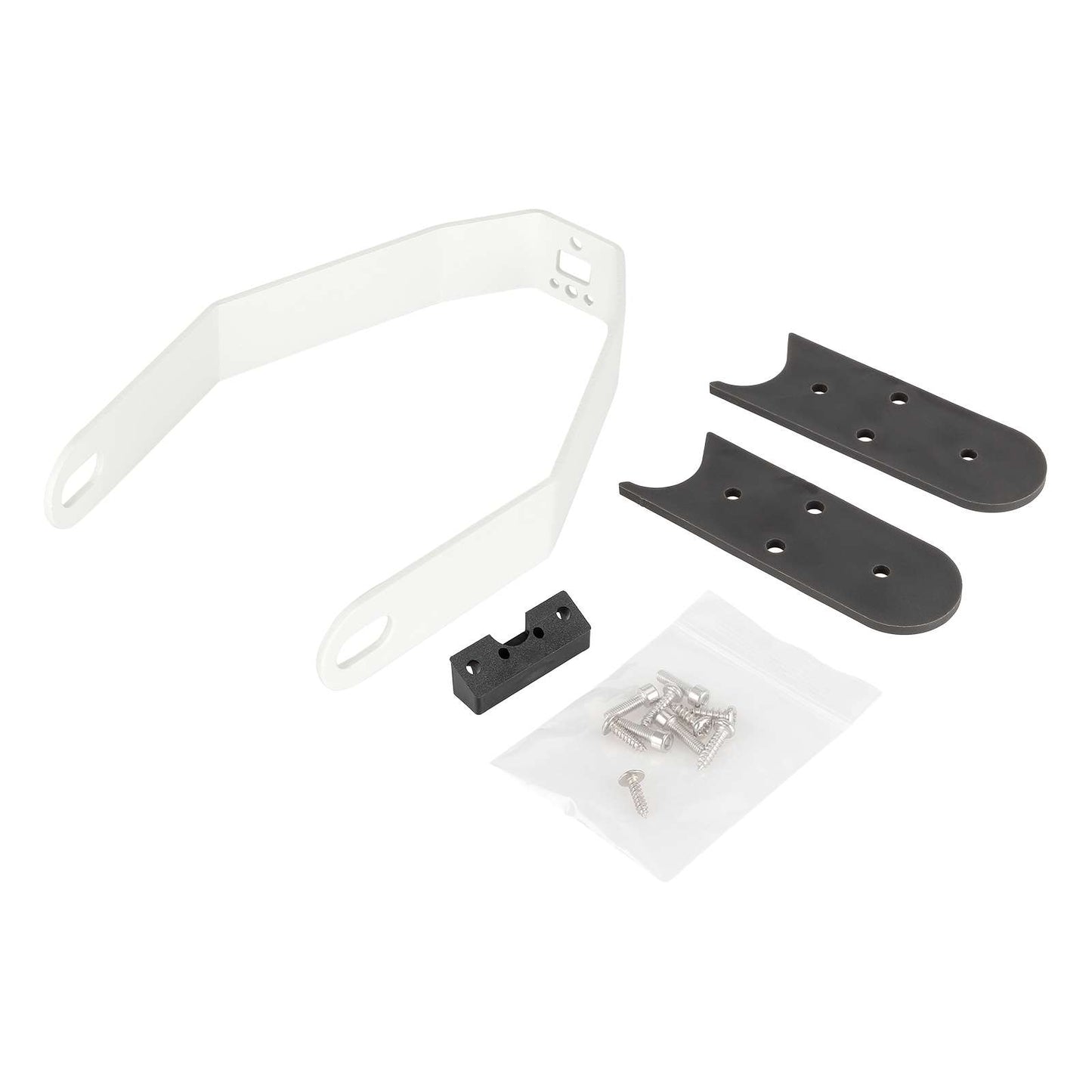 Blanc metal bracket of garde-boue arrière pour toutes les xiaomi trottinettes