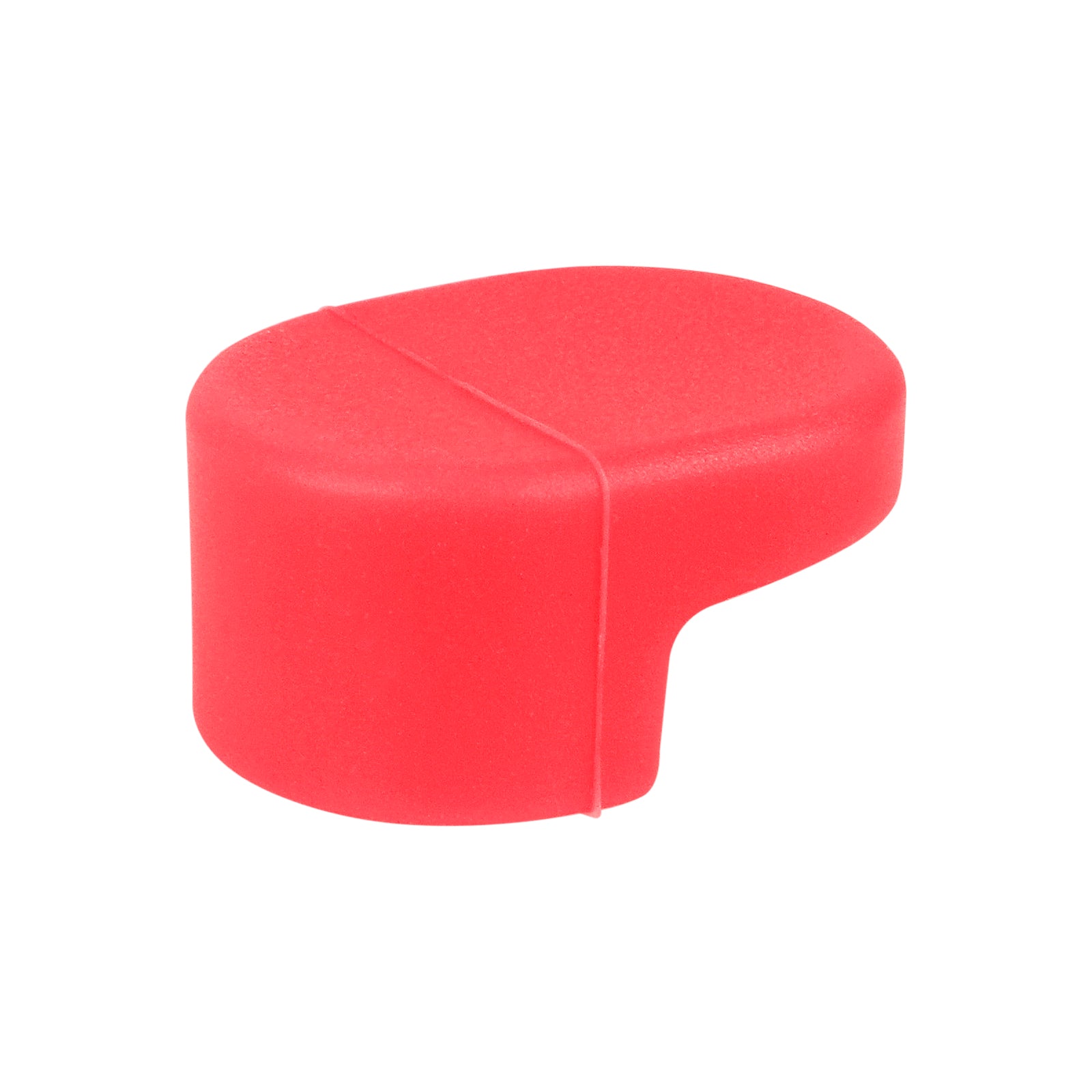 Rouge manchon en silicone pour crochet of M365 trottinette's garde-boue arrière