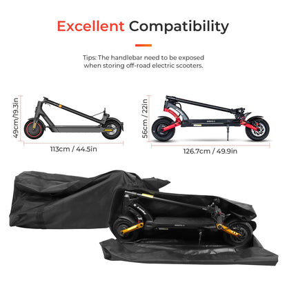 125*53*25cm foldable trottinette carry bag pour grand trottinettes