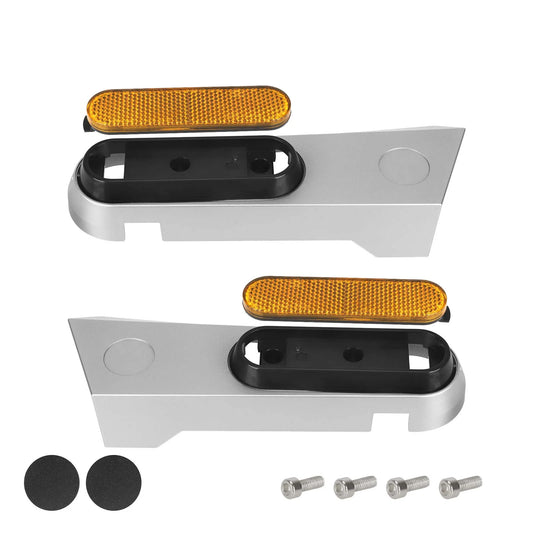 1 lot de Mi 5 Pro roue arrière trim cover avec catadioptre et vis