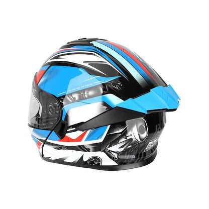 Size L (57-58) Speed bleu tout-terrain Open-Face casque