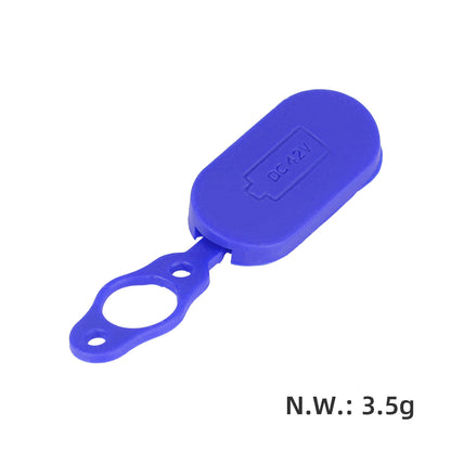 Bleu cache magnétique pour port de charge of Xiaomi MI3 trottinettes