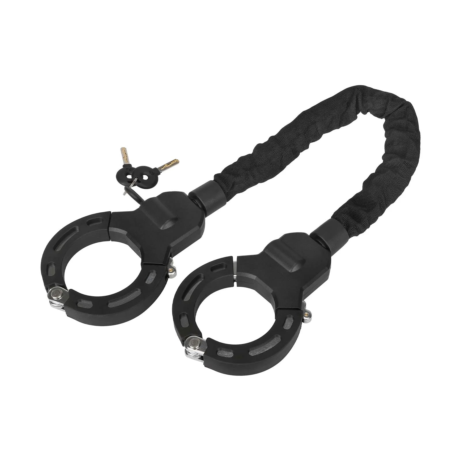 Noir cloth chain lock