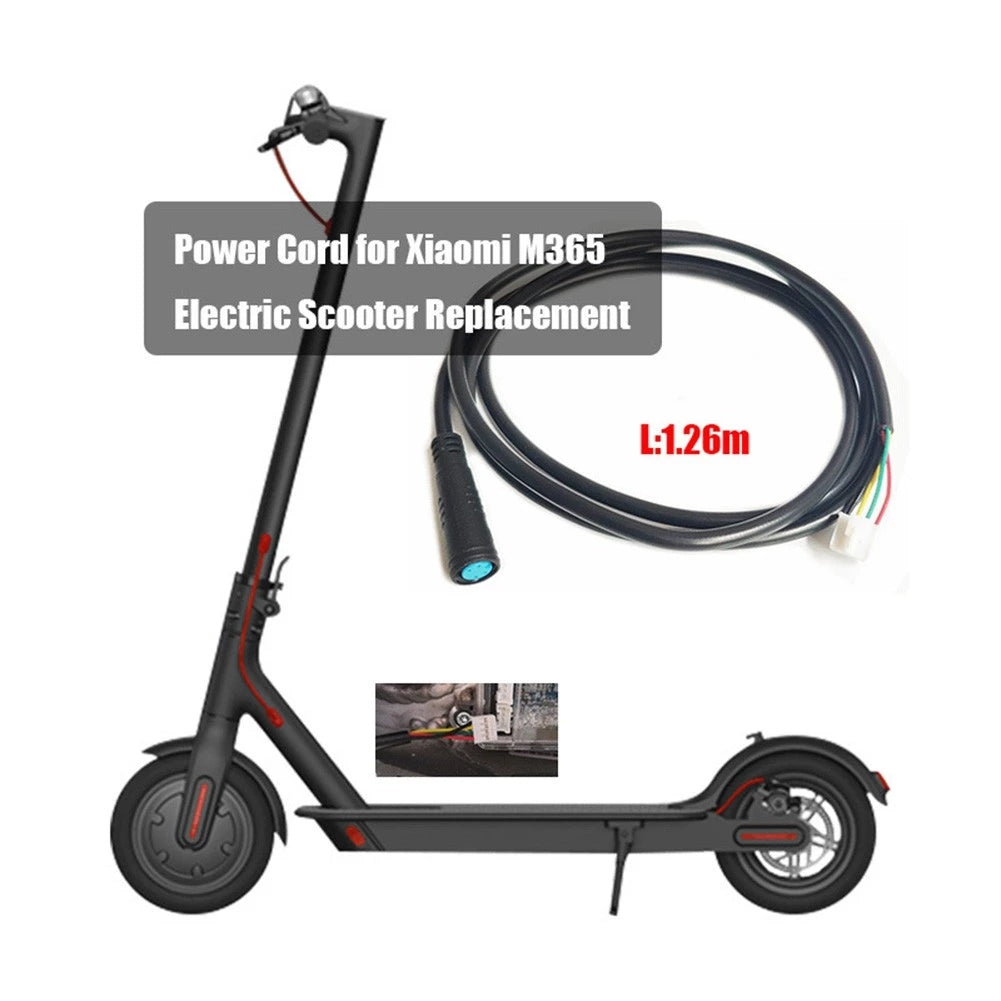 Noir power câble pour M365/Pro/Pro2/1S