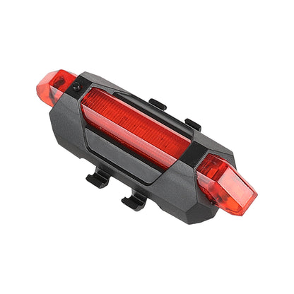 Rouge usb rechargeable warning feu arrière et sidelight pour xiaomi trottinettes