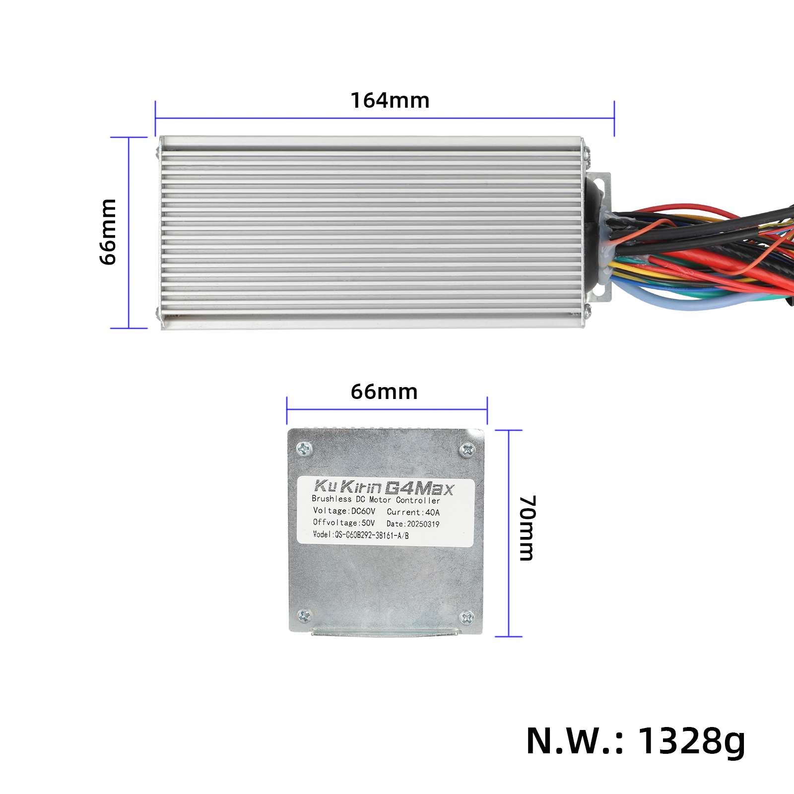 60V-40A contrôleur pour Kukirin G4 Max trottinette
