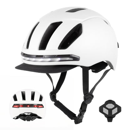 Blanc Smart casque avec Wireless guidon télécommande