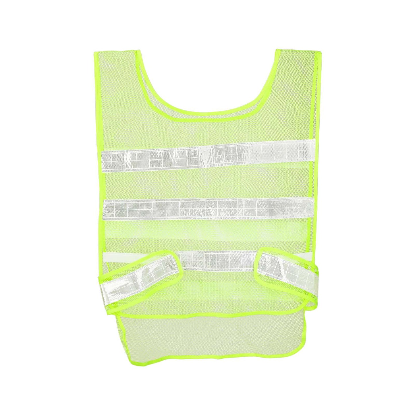 Vert fluorescent mesh réfléchissant vest