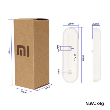 Original blanc front et back decorative shells pour Xiaomi M365 trottinette