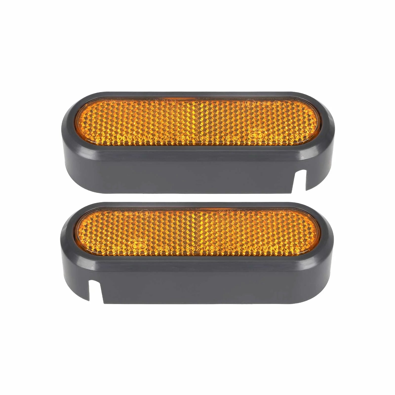 2 pcs Xiaomi 5 rear decorative cover avec catadioptre et vis