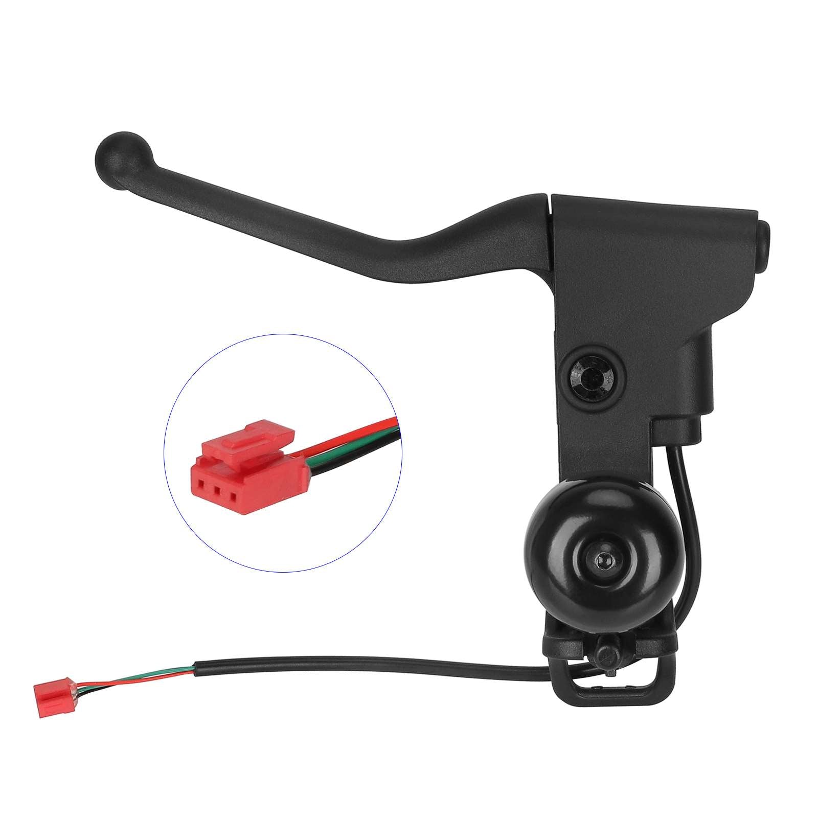 Original left brake lever avec side bell pour Xiaomi 4 Lite 2nd Gen/5 Plus trottinette