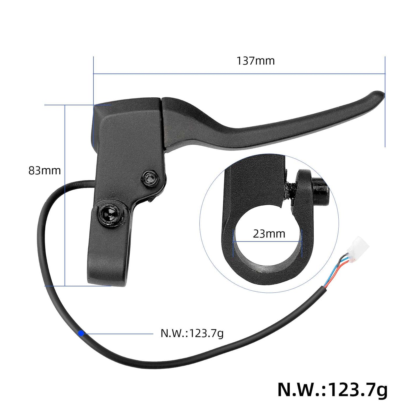 Left brake lever pour NIU Electric trottinette