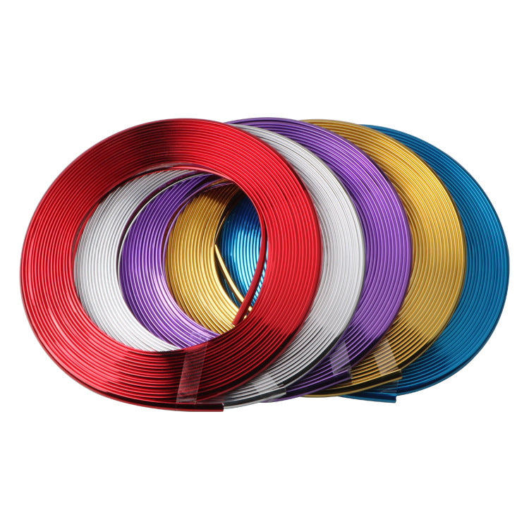 Electroplating rouge 8M anti-collision strip