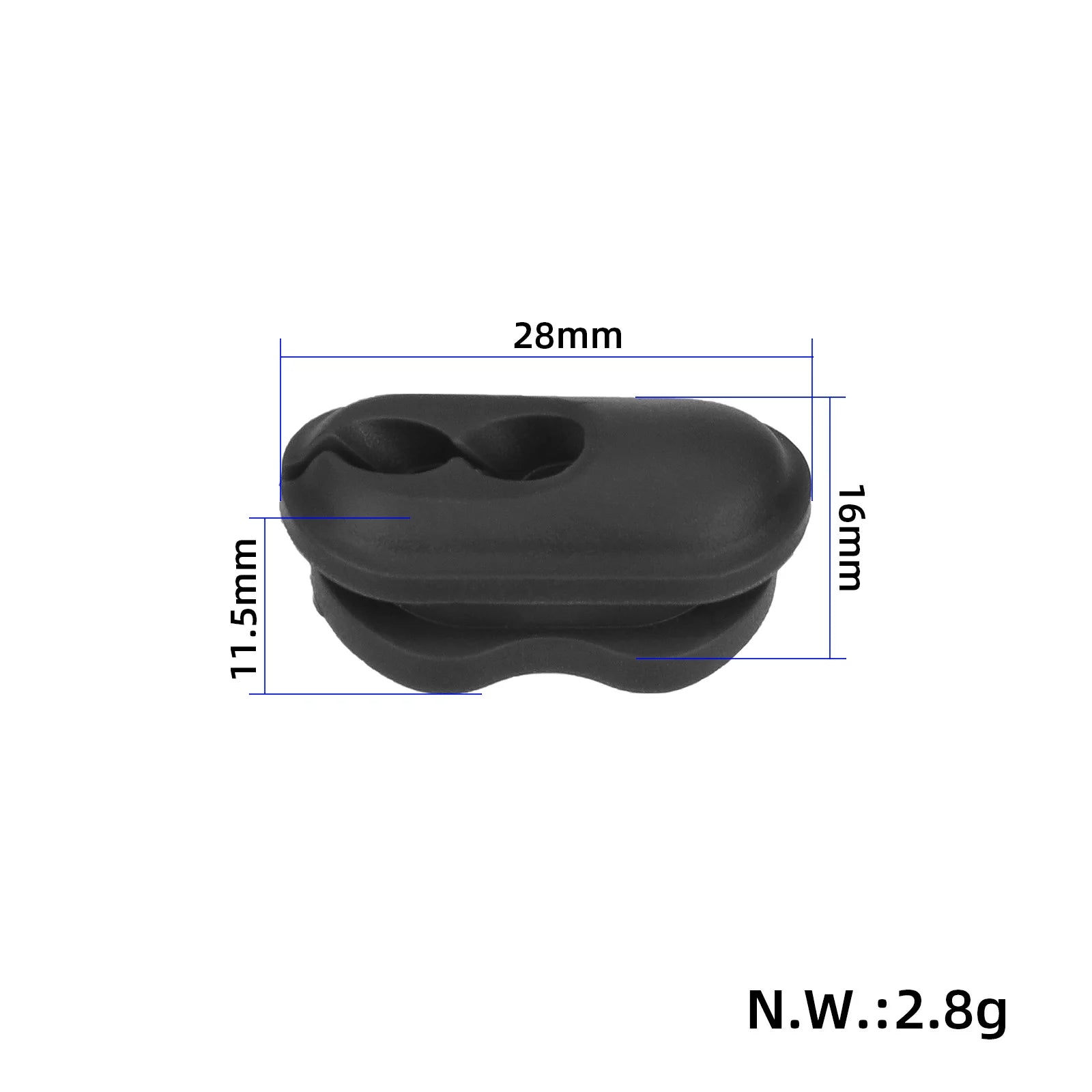 Xiaomi 5 Plus dual hole front pipe fil prise