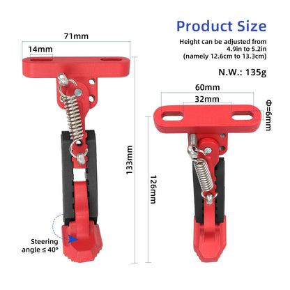 Ulip rouge-noir adjustable béquille pour F et Xiaomi 4 series trottinettes