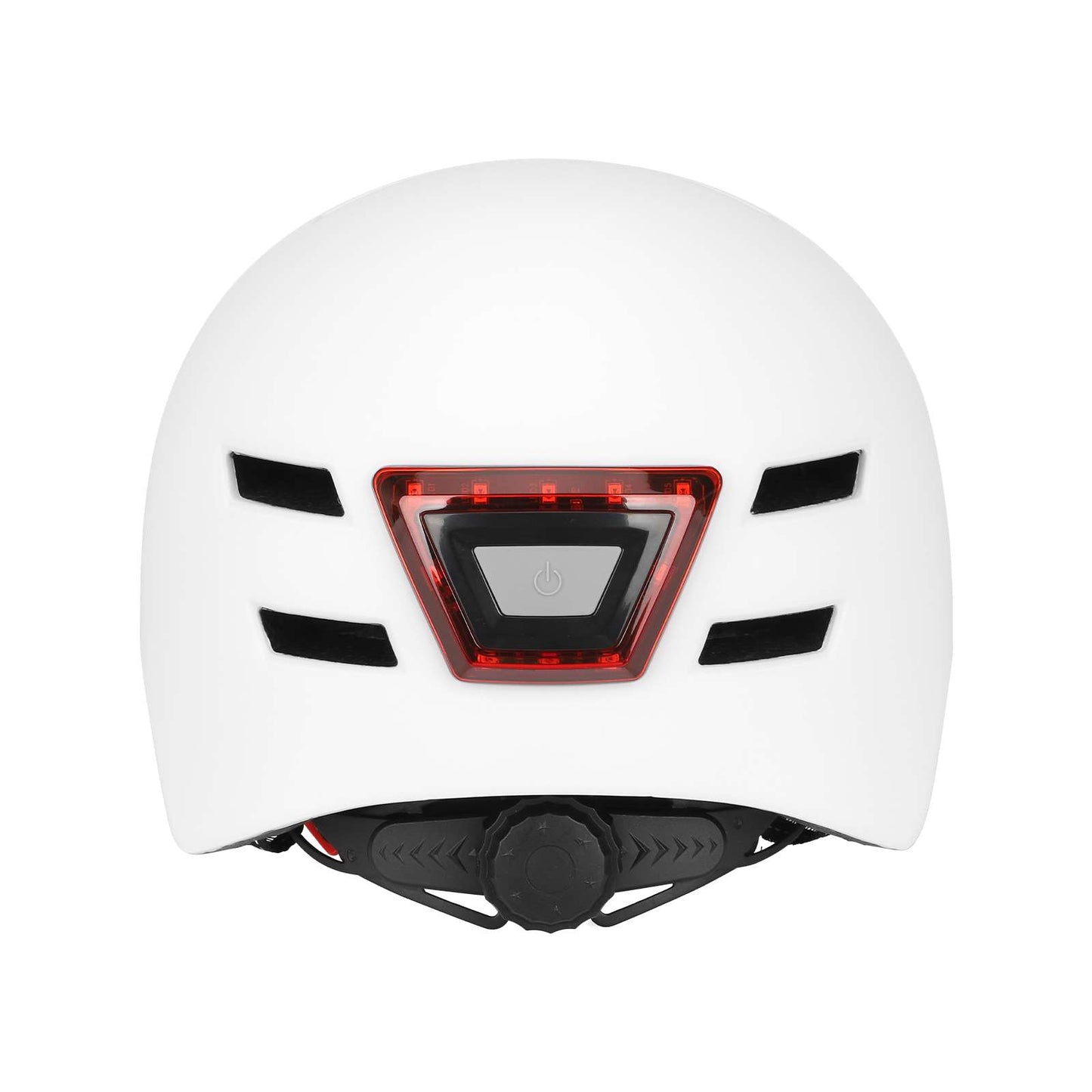 Blanc L size casque avec light