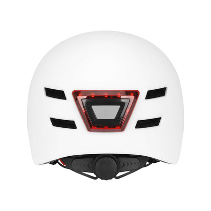 Blanc L size casque avec light