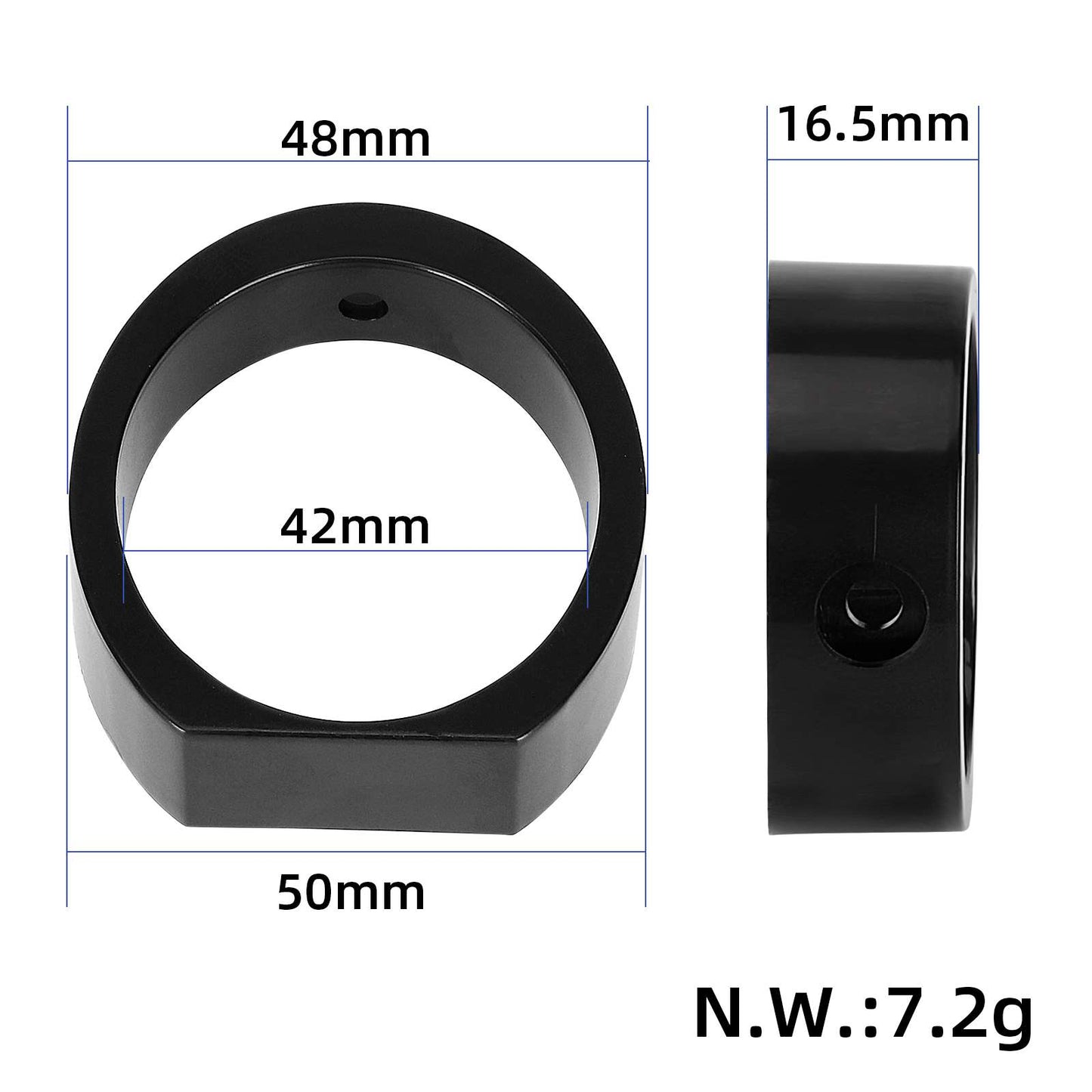 Noir ring pour Xiaomi 4 pro trottinette