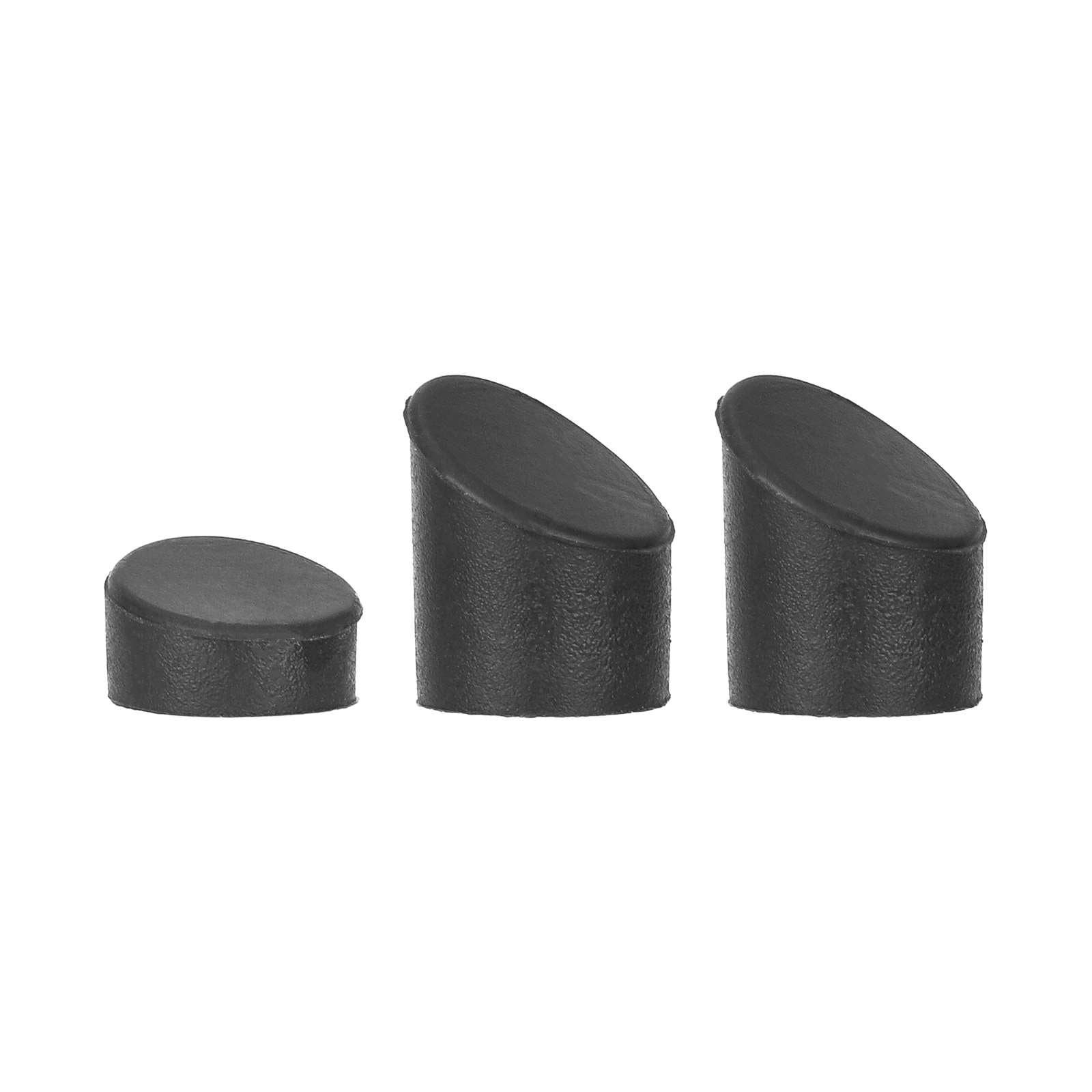 Noir silicone prise Cap pour vis of garde-boue arrière pour M365
