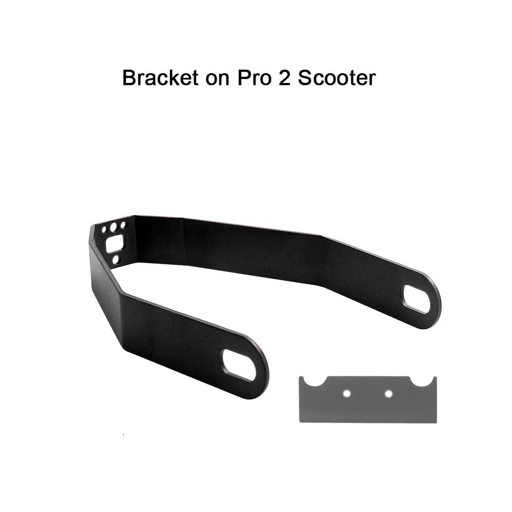 Noir metal bracket of garde-boue arrière pour Pro 2, 1S trottinette