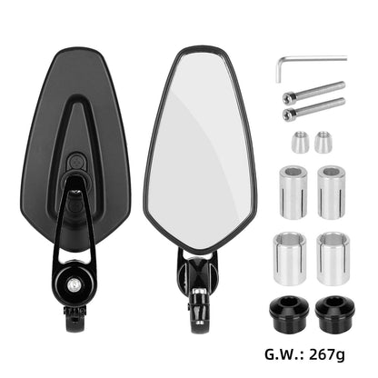 Noir 7/8" 22mm Motorcycle Mirrors