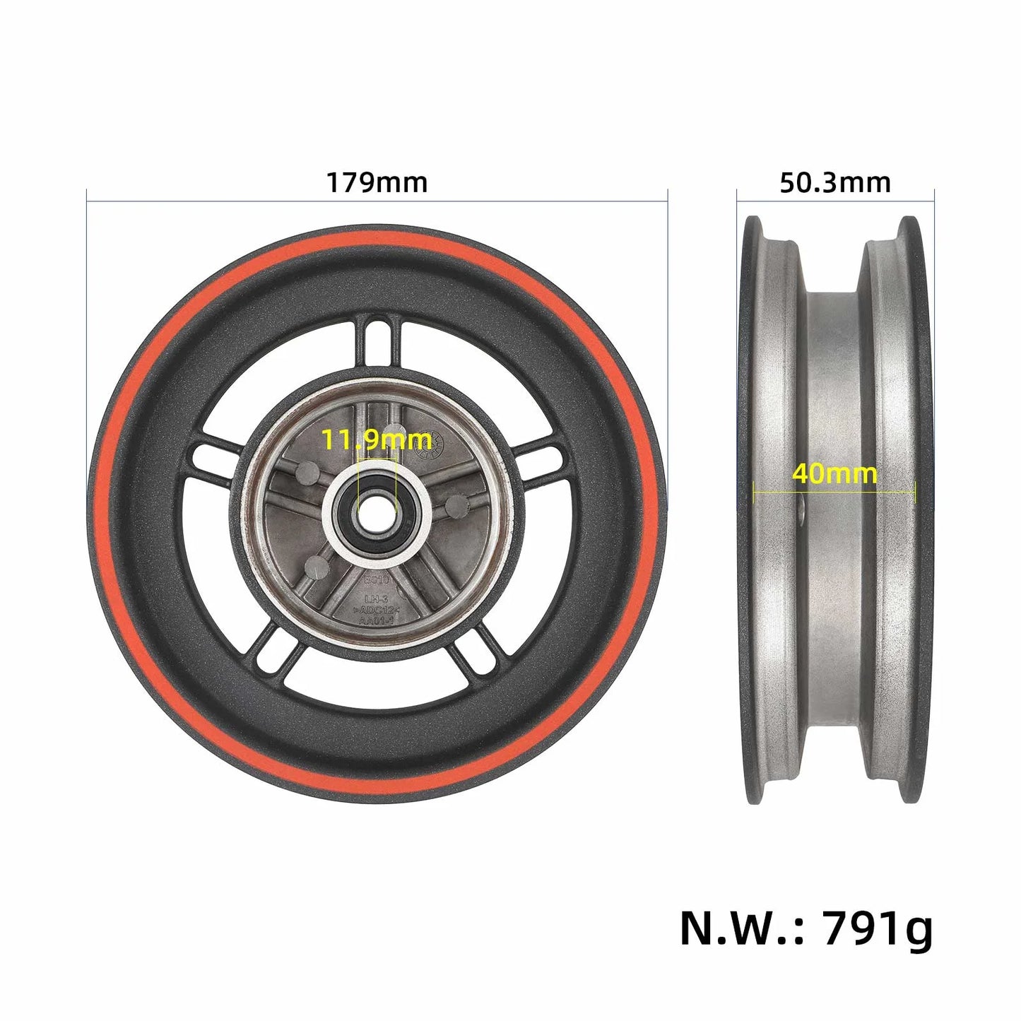 Xiaomi 5 Max trottinette Hub