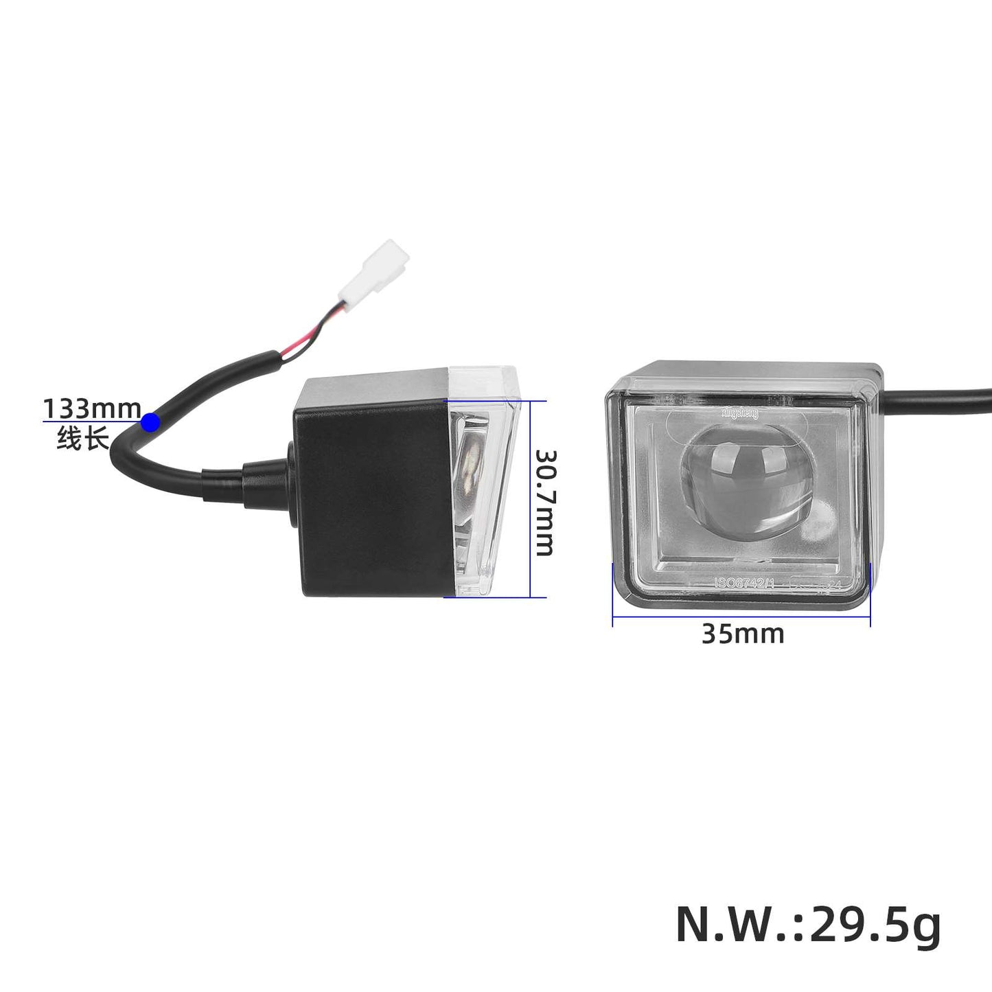 Original feu avant pour Xiaomi 4 Lite(2 Gen) trottinette