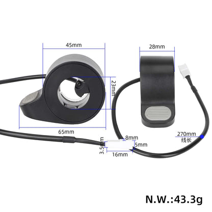 Gris power accélérateur pour Xiaomi 4 Pro/4 Lite trottinette