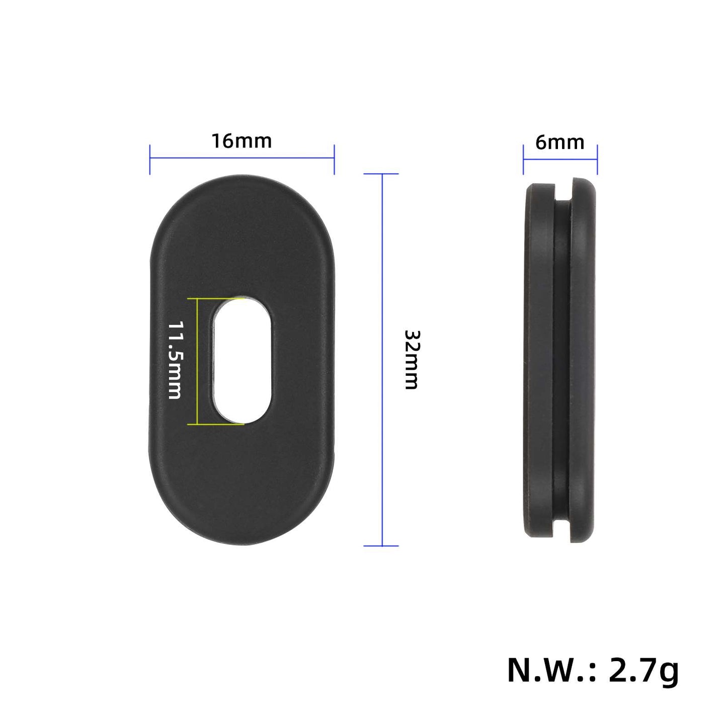 Original noir Xiaomi 4Lite 2nd Gen batterie case silicone prise