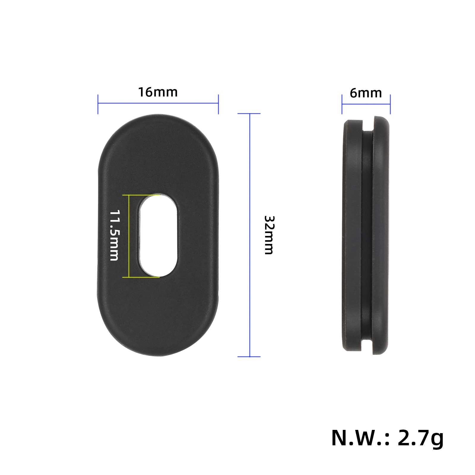 Original noir Xiaomi 4Lite 2nd Gen batterie case silicone prise