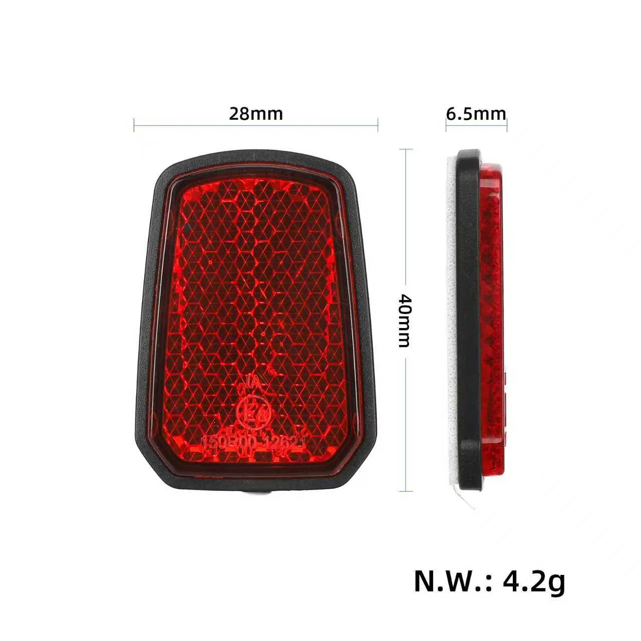 Catadioptre pour Kukirin G2/G3/G4/G2Ultra garde-boue arrière