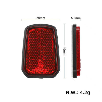 Catadioptre pour Kukirin G2/G3/G4/G2Ultra garde-boue arrière