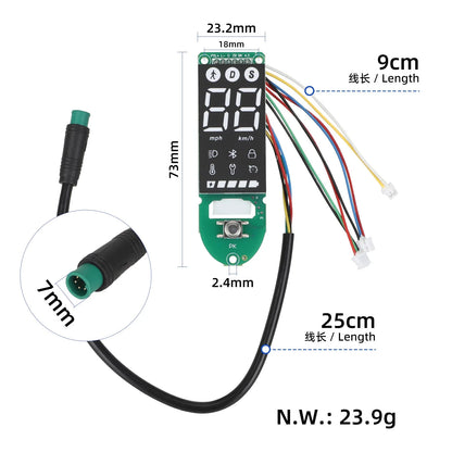 Écran Circuit Board pour Xiaomi 4 trottinettes