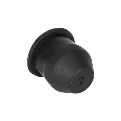Noir Fipple joint en caoutchouc pour roue avant of Xiaomi M365/1S/Pro/Pro2/3 trottinettes(#2)
